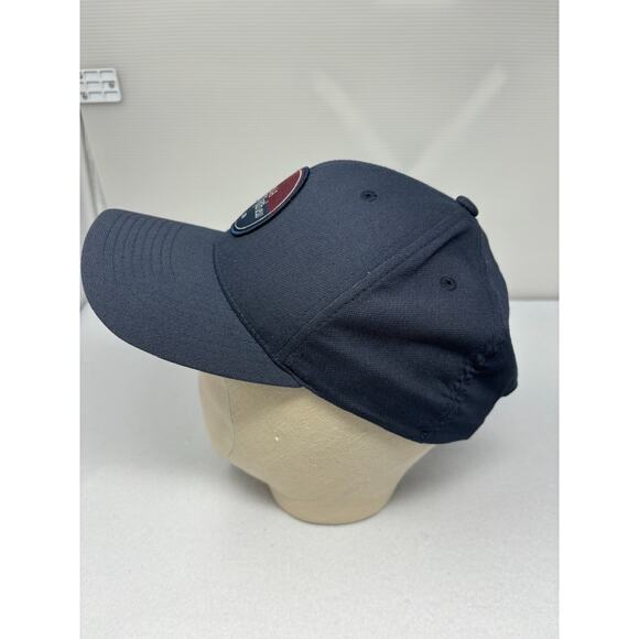 Travis Matthew Snapback 110 One Ten FlexFit Spell Out Hat Cap Blue - Picture 4 of 12